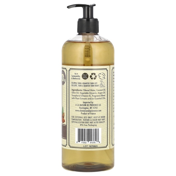 A La Maison Hydrating Body Wash, Sweet Almond, 25.36 Oz - Picture 2 of 2